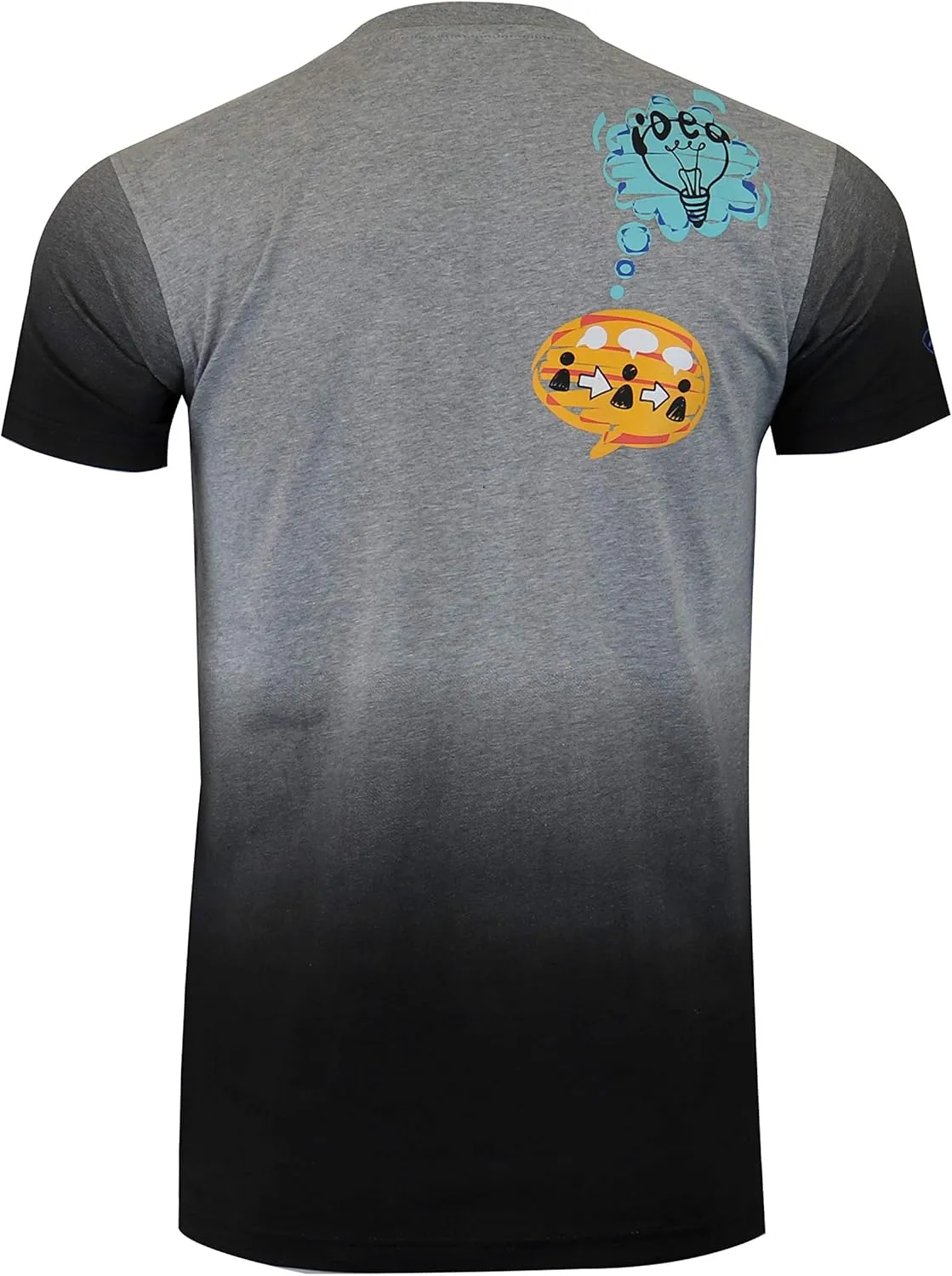 SCREENSHOT Mens Hipster Hip-Hop Urban Modern Tees - NYC Street Fashion Streetwear Stylish Longline Print T-Shirt