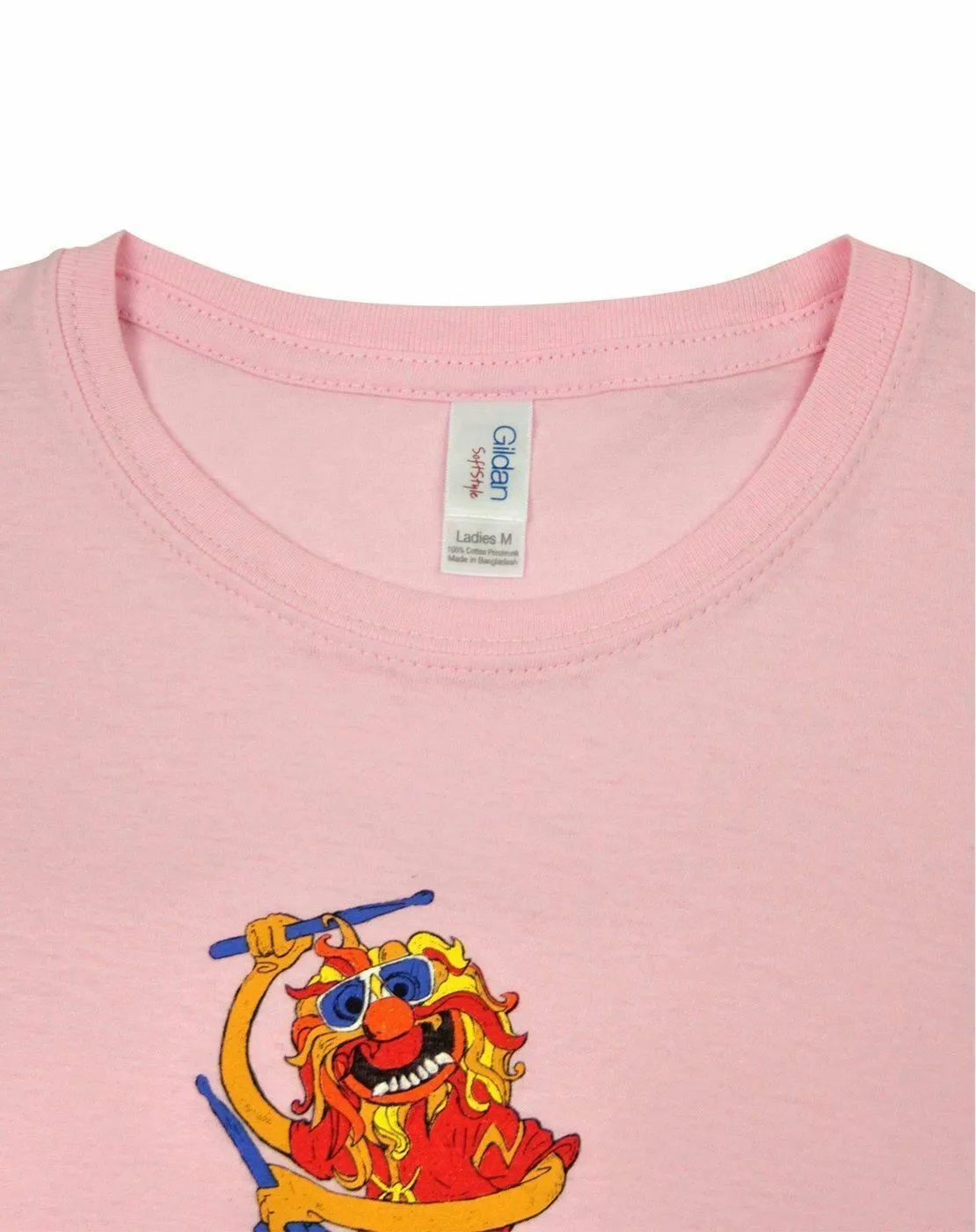 The Muppets Womens Pink Short Sleeved T-Shirt