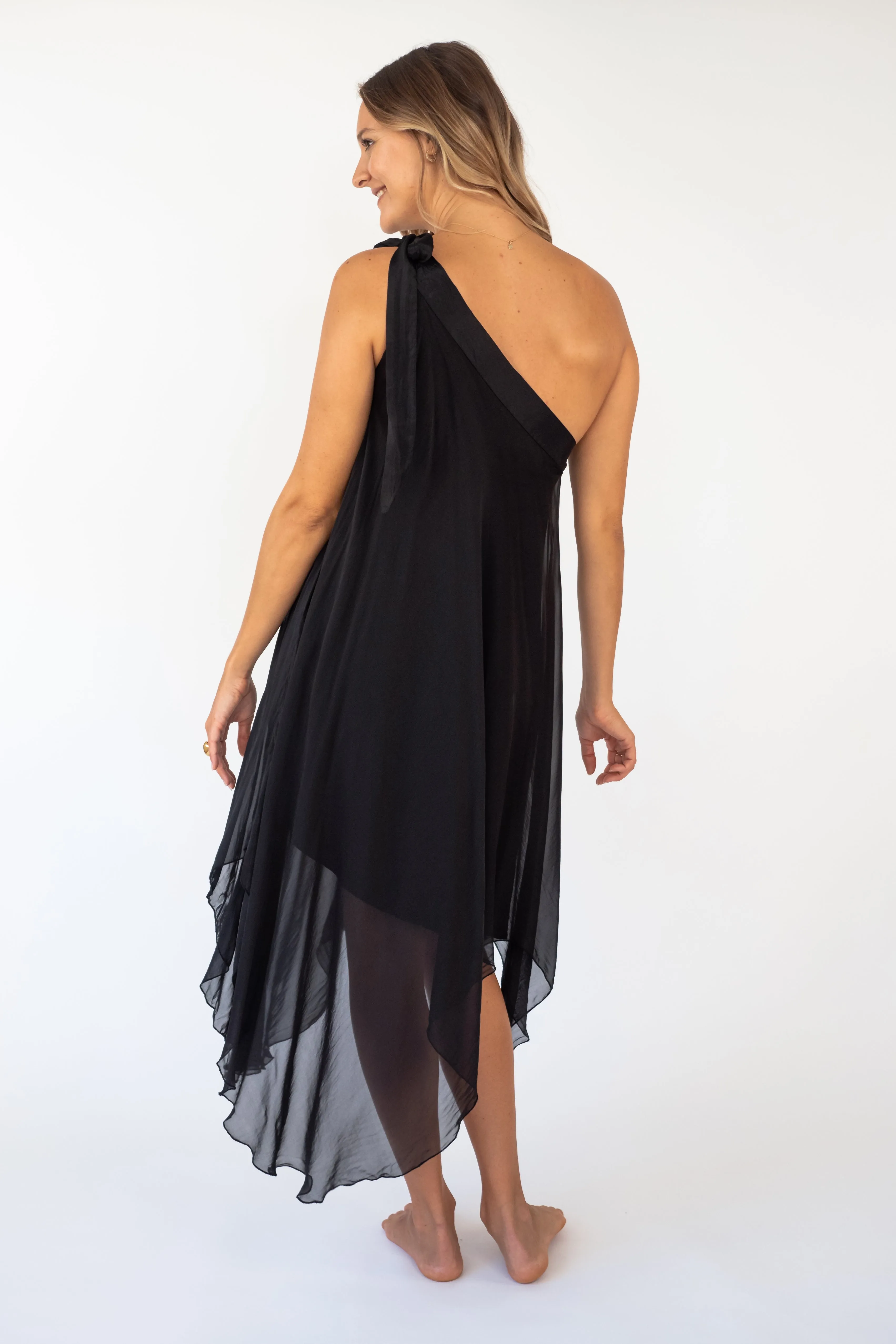 the PALI Silk Halter Dress