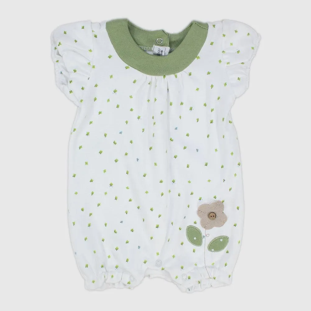 Tiny Flowers Short-Sleeved Romper