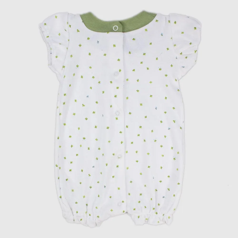 Tiny Flowers Short-Sleeved Romper