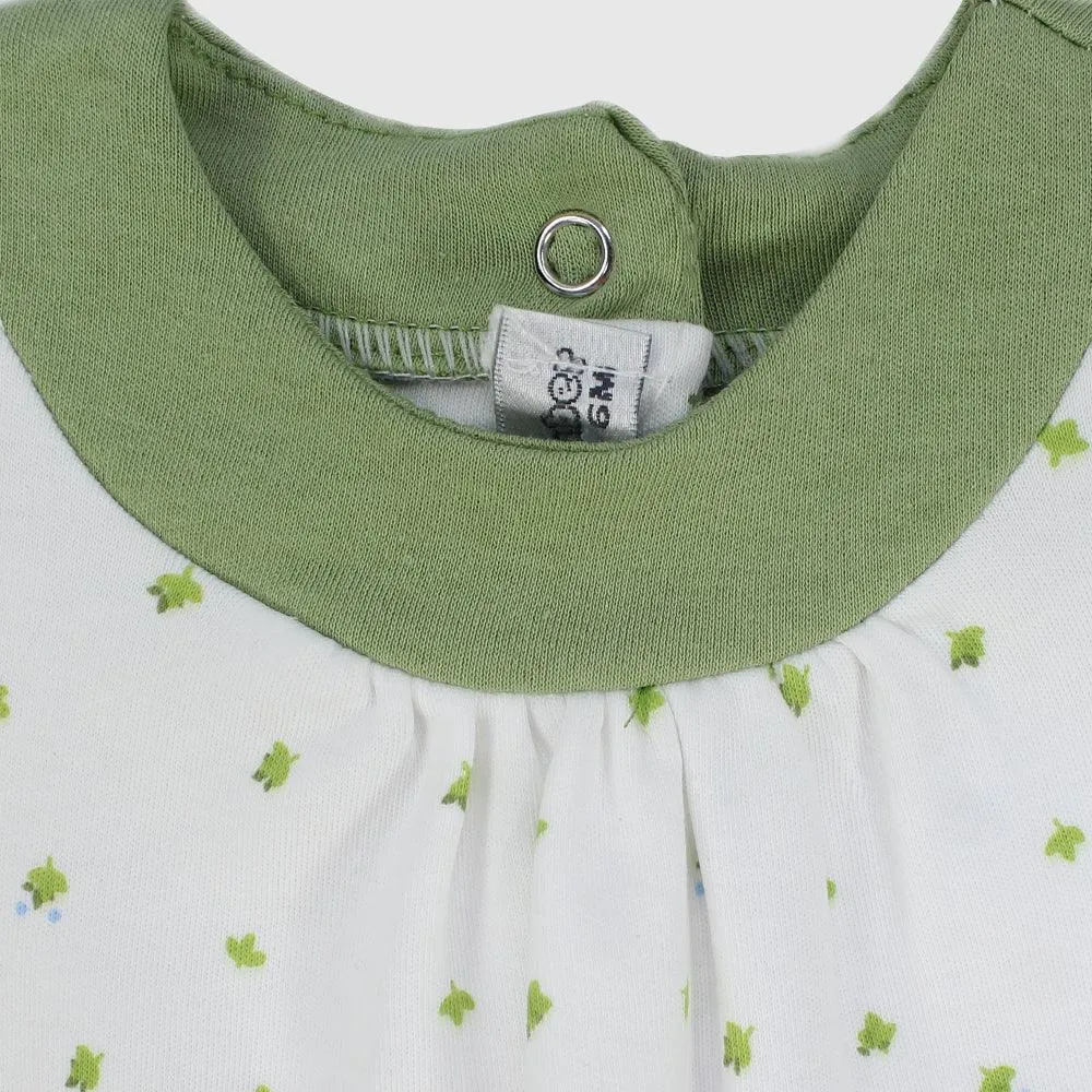 Tiny Flowers Short-Sleeved Romper
