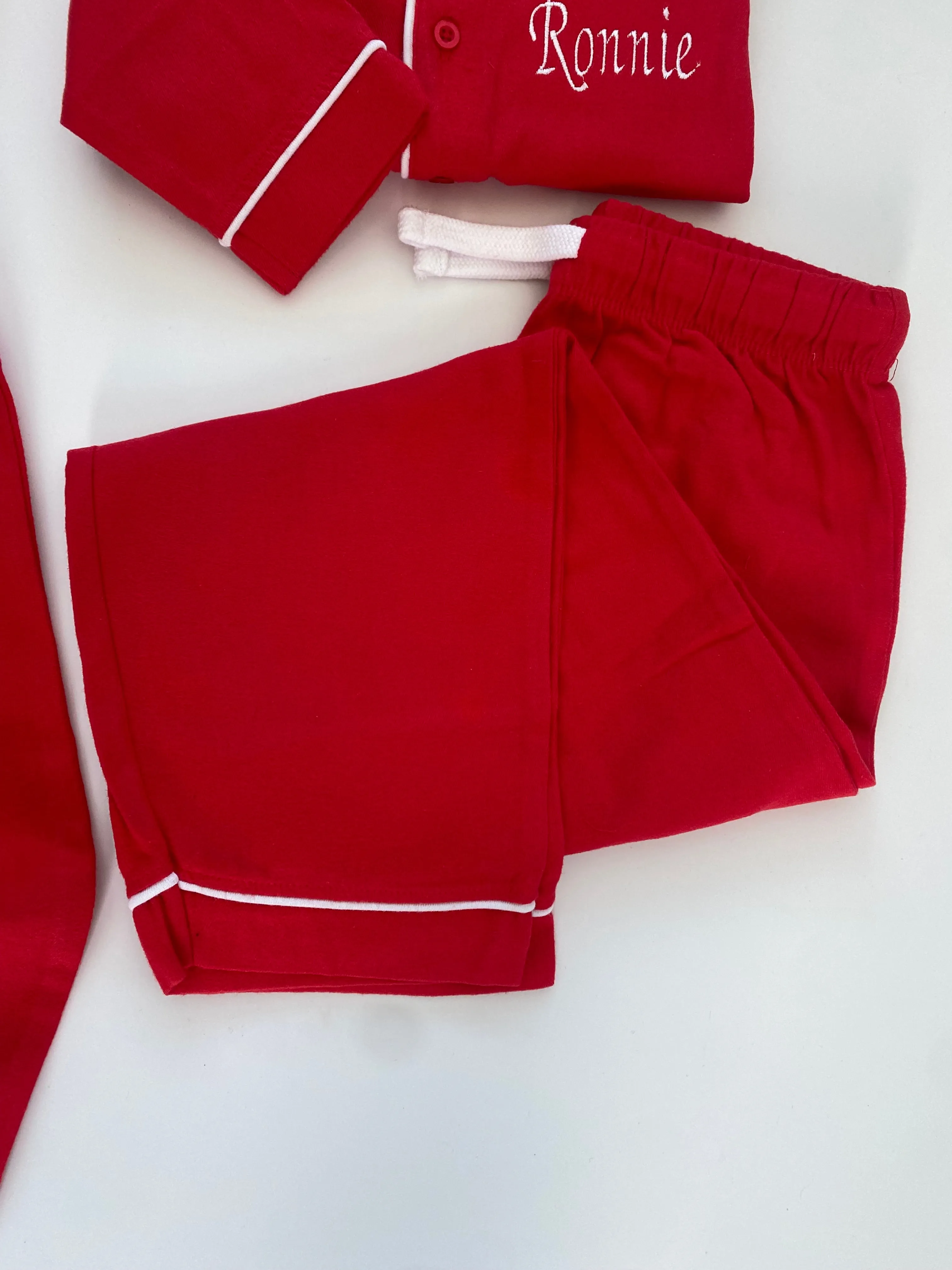 Traditional Embroidered Pjs (6months-10years)