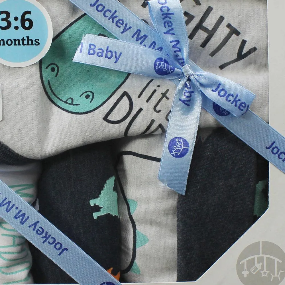 Wild Dino 5-Piece Baby Layette Set