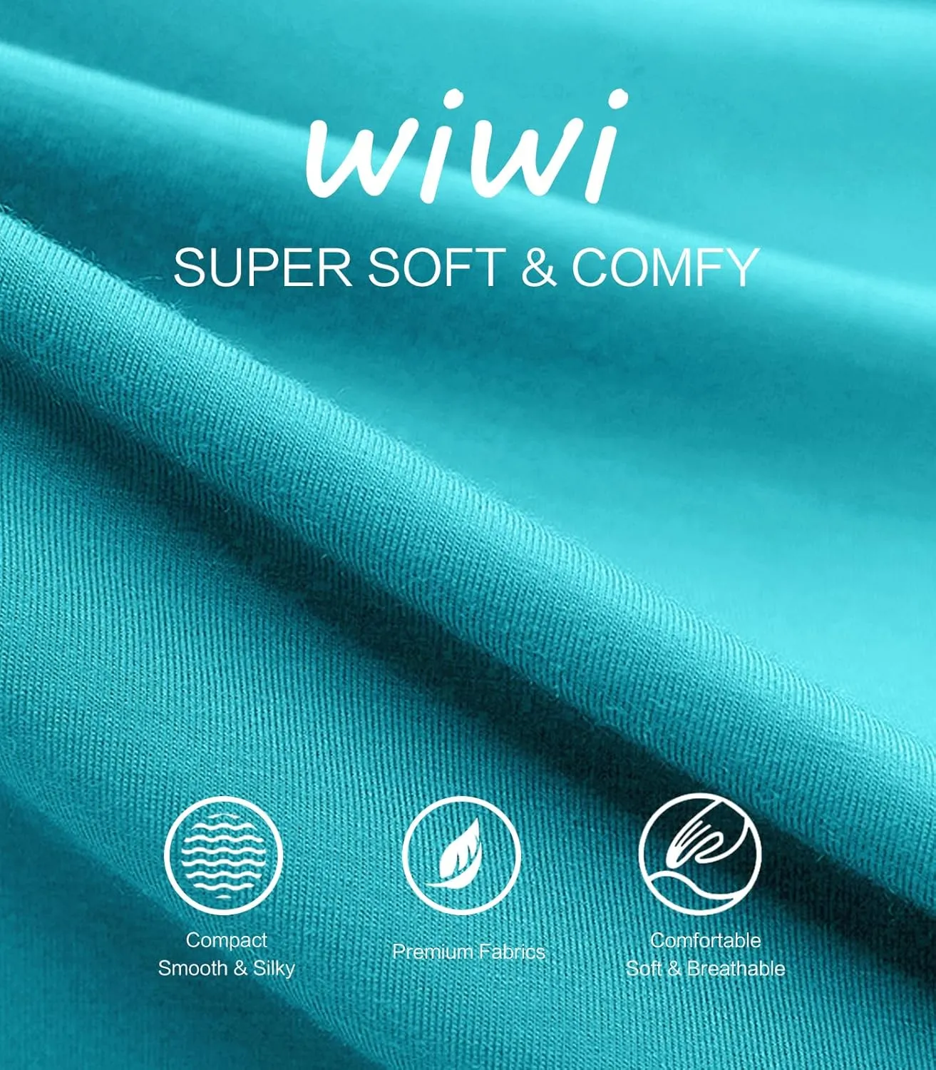 WiWi Bamboo Viscose Pajamas for Women Soft Capri Pants Pajama Sets Plus Size Sleepwear Pjs Loungewear S-4X