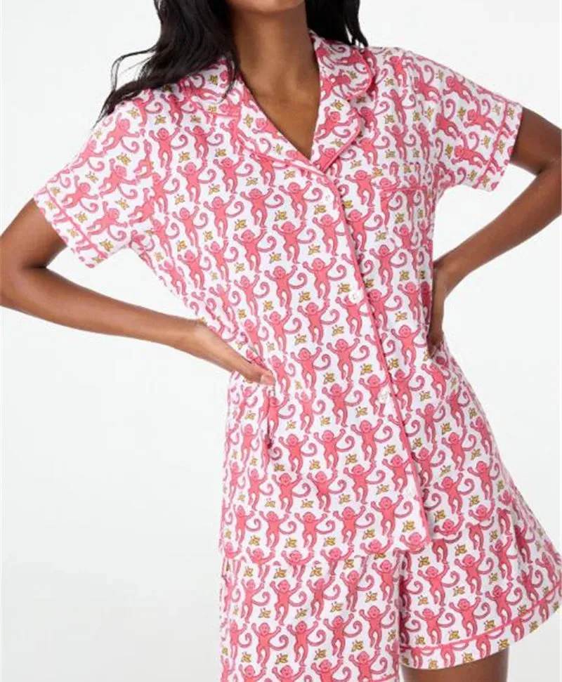 Women's Cute Roller Rabbit Pajamas Set
