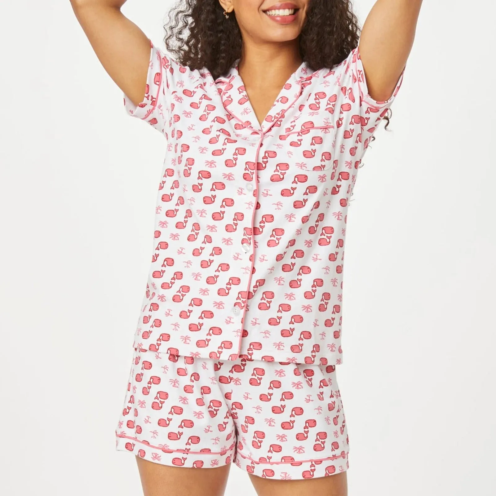 Women's Cute Roller Rabbit Pajamas Set